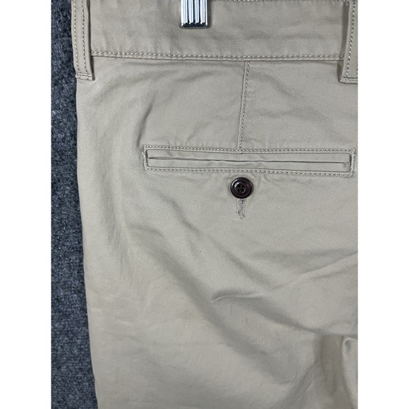 LLBean Standard Fit Chinos Khaki Men Straight Leg Cotton Spandex Pants‎ 36x30 - Picture 11 of 13